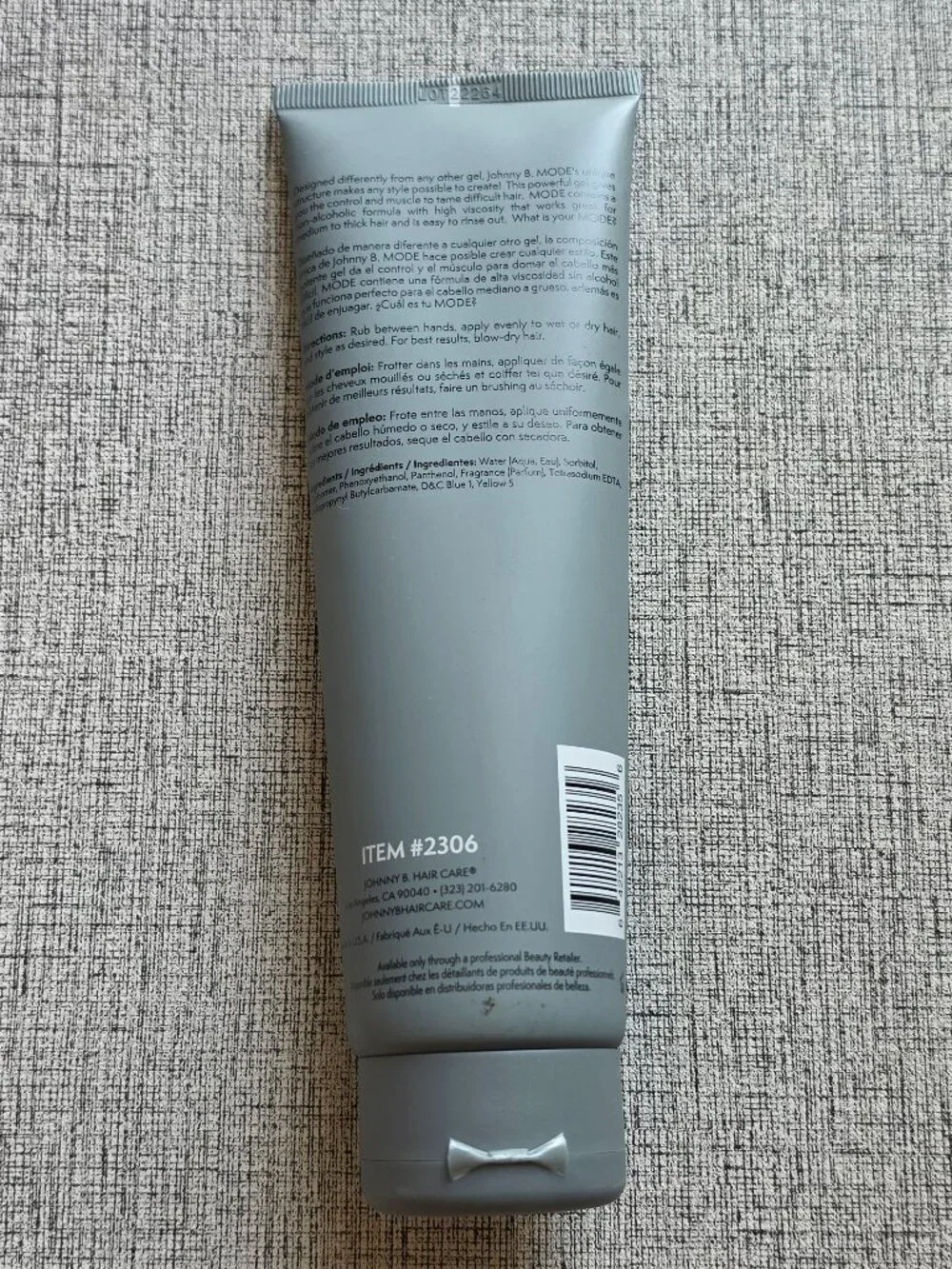 Jonny B Mode Styling Hair Gel Hair Care 6.7 FL OZ New Full